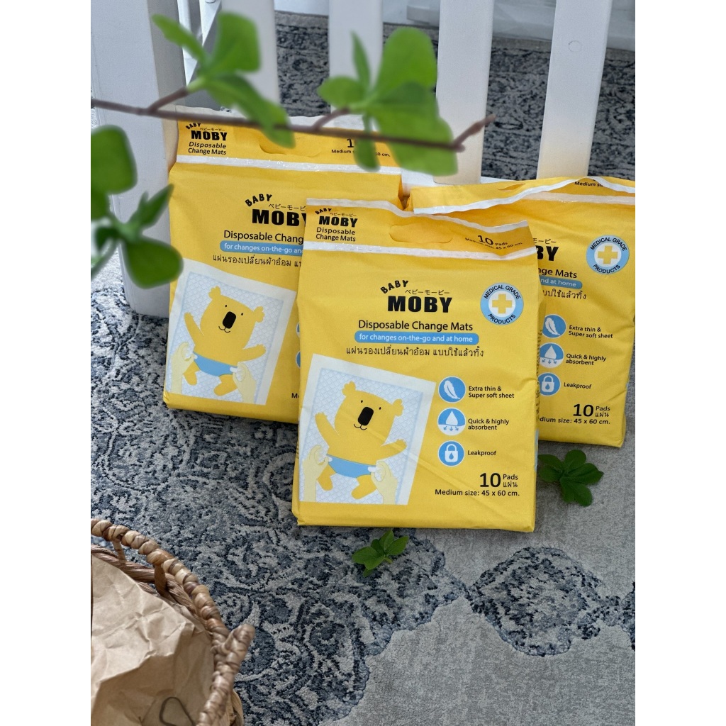 Tấm lót chống thấm Moby (10 miếng)
