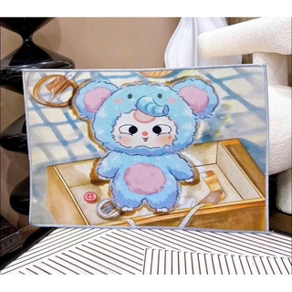 Thảm chùi chân 3D hình baby three, labubu, capybara siêu hot, Thảm Vải Chống Trượt