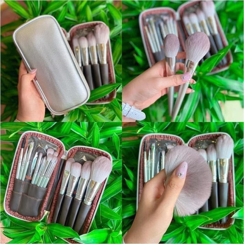 Bộ Cọ Bạc 14 cây kèm bao đựng