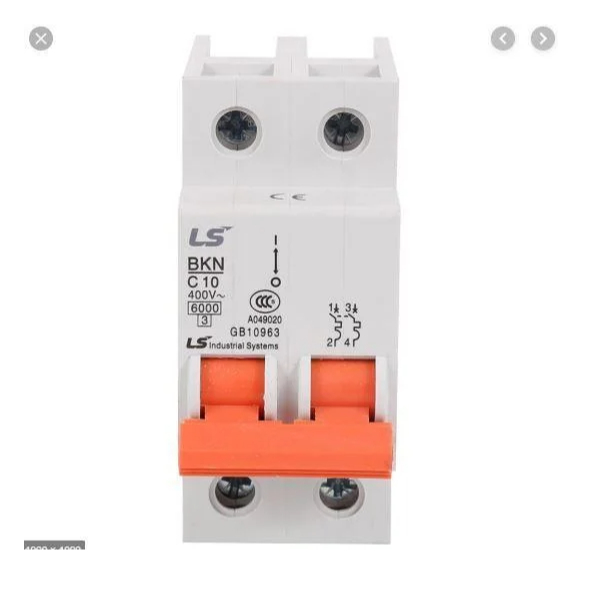 Cầu dao điện MCB 2P 6,10,16,20,25,32A 6kA LS CB tép