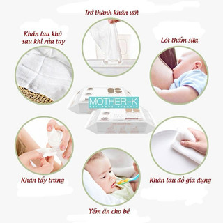 Khăn khô đa năng Mother-K Hàn Quốc cao cấp bịch 160 tờ