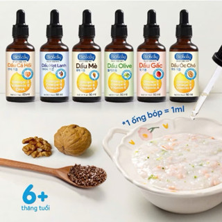 DẦU ĂN DẶM Mămmy BIOBABY Bổ Não - 100% NGUYÊN CHẤT TỪ THIÊN NHIÊN bổ dung dinh dưỡng cho bé từ 6 tháng 50ml - 100ml