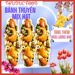 BÁNH THUYỀN Mix Hạt dinh dưỡng ( Tặng 1 viên Lương khô mini)