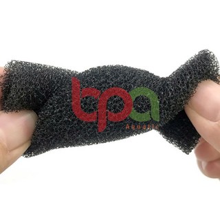 BỊT TÉP MÚT XỐP ĐEN - BỊT CHẶN ĐẦU IN LỌC THÁC, LỌC TREO, LỌC THÙNG THỦY SINH