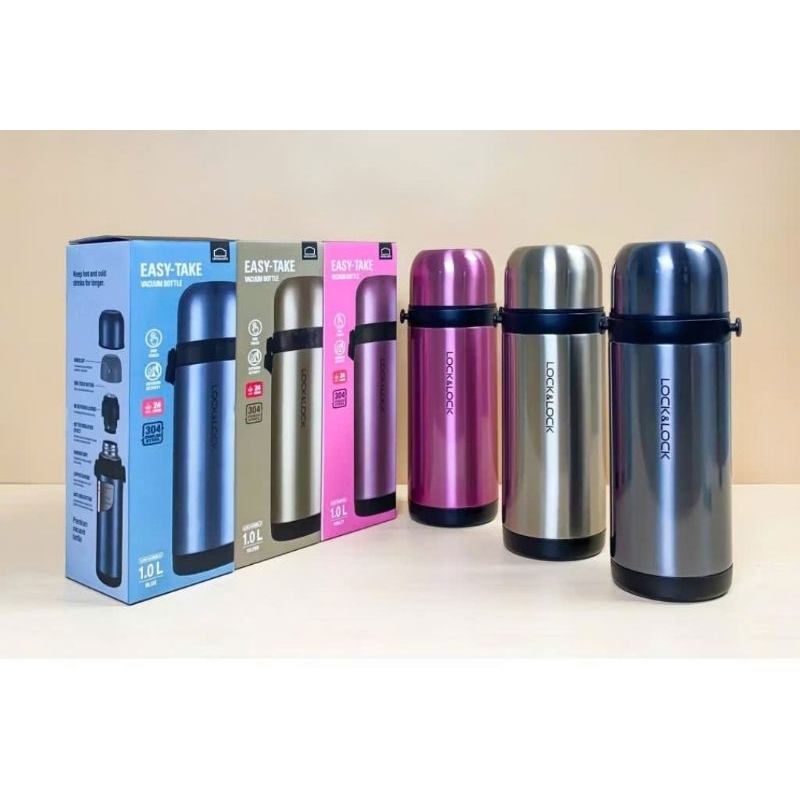Bình giữ nhiệt LocknLock Easy Take 1000ml - bình giữ nhiệt LocknLock 1L