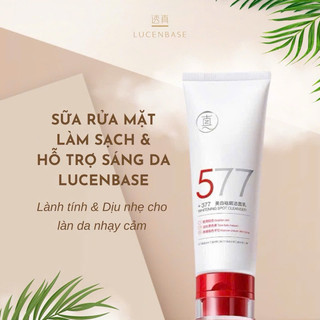  Sữa rửa mặt 577 Lucenbase làm sạch và hỗ trợ sáng da 120g 