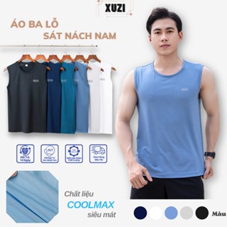 Áo thun ba lỗ sát nách nam áo tank top vải thun lạnh thông hơi siêu mát thích hợp cho tập gym chơi thể thao , mặc nhà.