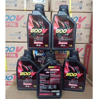  combo 5 chai Dầu Nhớt Xe Máy HULOTOIL 800v 0,8l Dùng Cho Xe Số - Xe Tay Ga Hàng Chất Lượng Cao PTXM TUANTRANG 