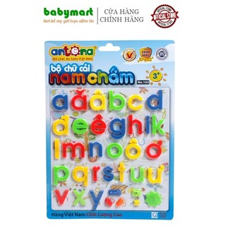Vĩ chữ cái nam châm cho bé chính hãng Antona