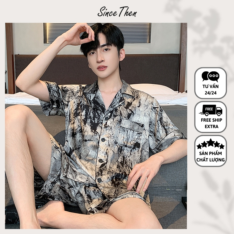 Pijama nam cao cấp, pijama nam lụa mặc nhà - Since Then