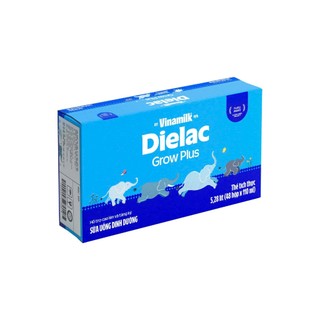 Sữa pha sẵn Dielac Growplus 110ml/180ml (Sữa non thùng 48 hộp)