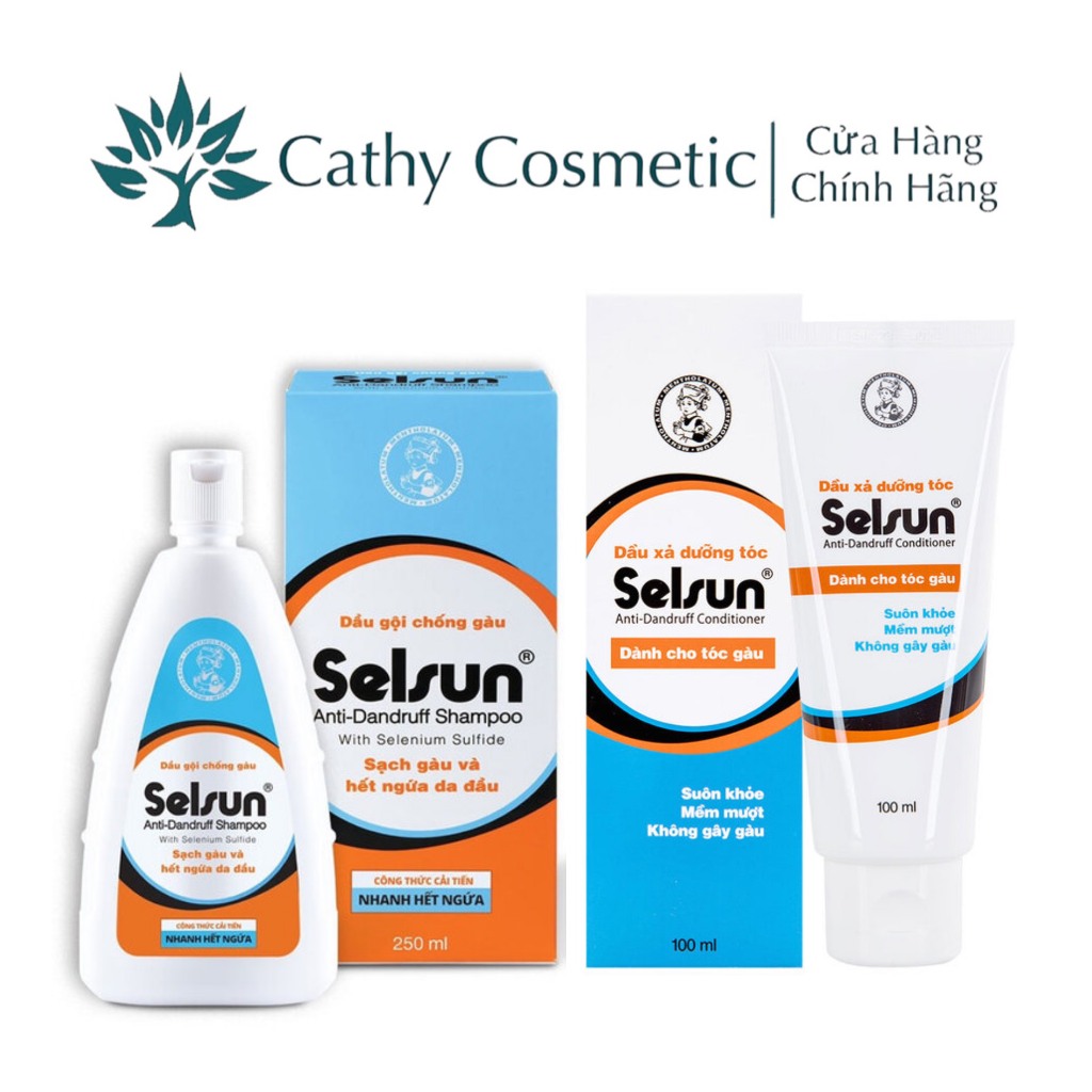 Dầu gội chống gàu selsun (100ml, 250ml , 50ml)