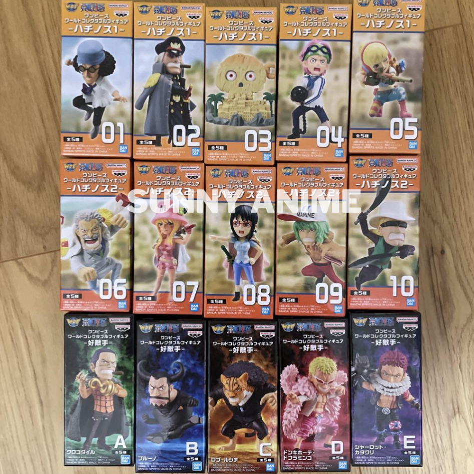 [Có sẵn 🔥] Mô hình One Piece chính hãng - Onepiece Hachinosu Vol.1 & Vol.2 WCF - Mô hình One piece w