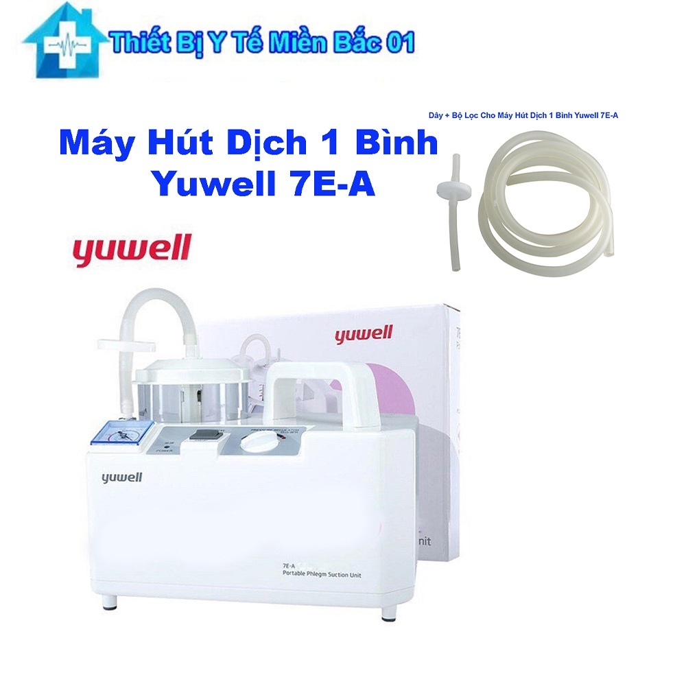 Máy Hút Dich 1 Bình YUWELL 7E-A Bảo Hành 2 Năm