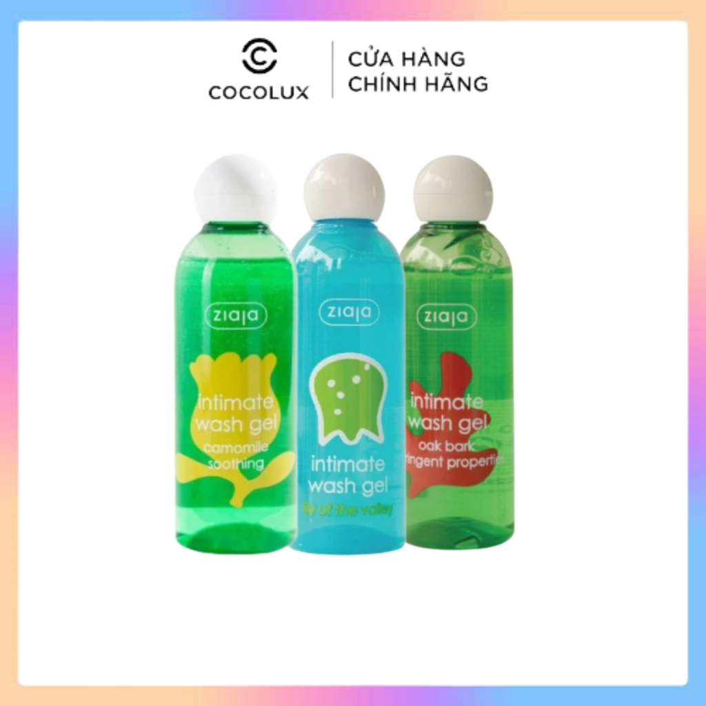 Dung Dịch Vệ Sinh phụ nữ Ziaja Intimate Wash Gel 200ML