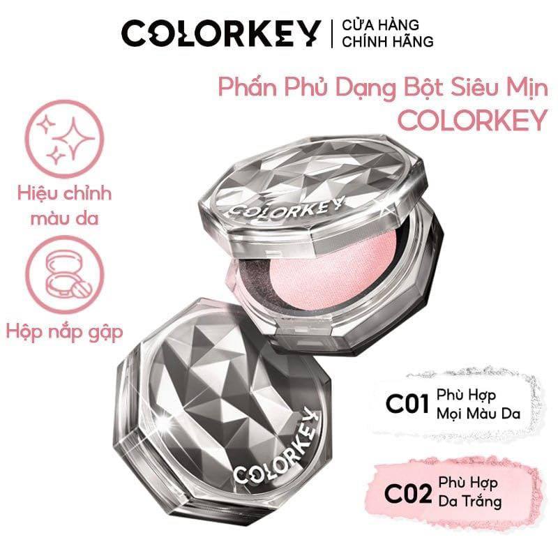 Phấn Phủ Dạng Bột COLORKEY 8g