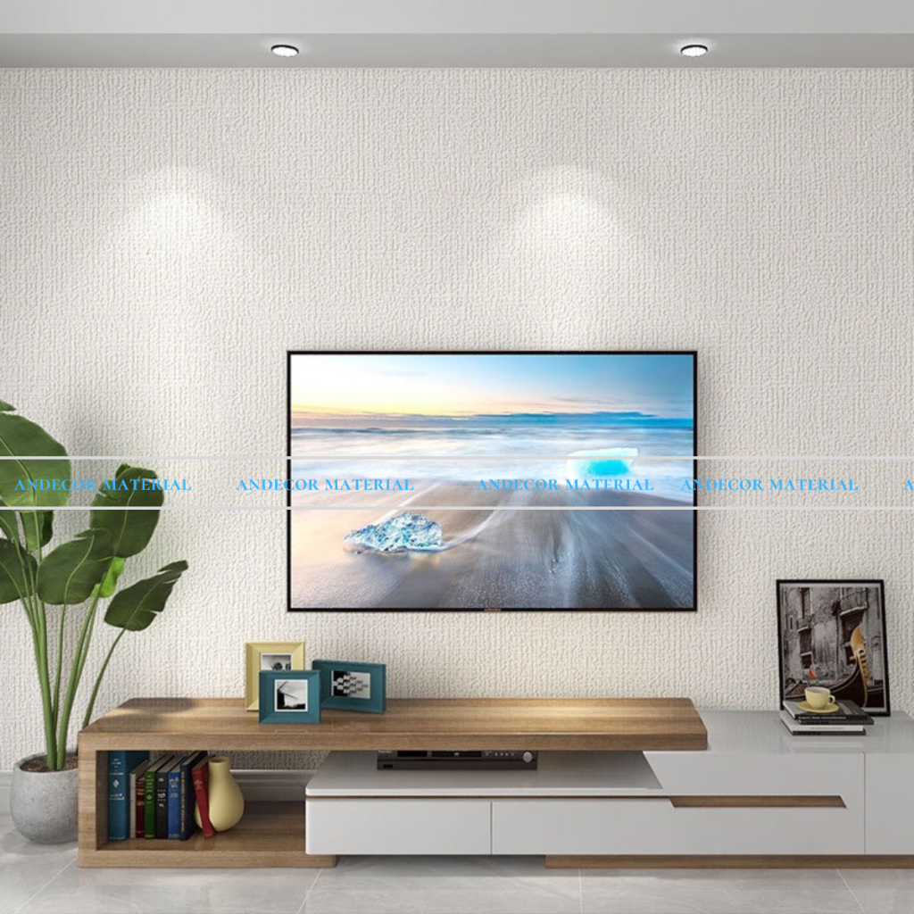 cuộn 9 mét xốp dán tường vân nhám, ngang 50 cm mặt sau có keo dán cho tường phẳng mịn và láng nhẵn | BigBuy360 - bigbuy360.vn