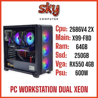 BỘ PC WORKSTATION DUAL XEON E5 2686v4 2X