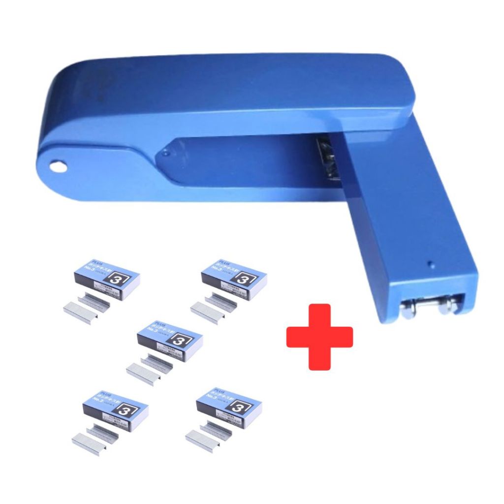 Bấm kim số 3 xoay 360 độ bấm được vào giữa cuốn tập DÙNG GHIM SỐ 3