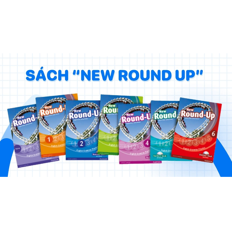 Trọng bộ new round up 7q in màu tặng file audio