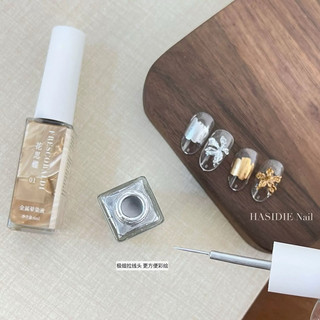  Cồn loang metan bóng trang trí nail dạng cọ nét NTT đồ nail 
