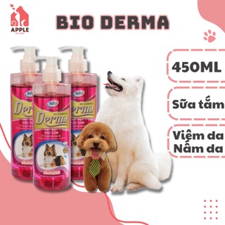 Bio Derma - 450ml - Sữa tắm phòng tr.ị viêm da, ghẻ, nấm da cho chó