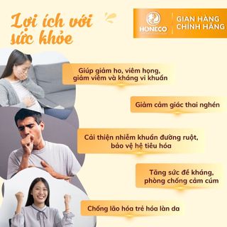 Mật ong Sữa Chúa HONECO 360g - OCOP 4 SAO