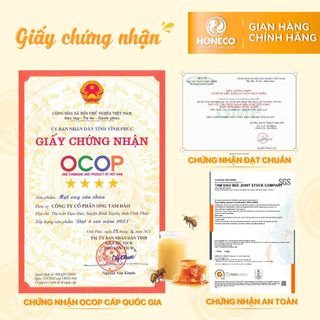 Mật ong Sữa Chúa HONECO 360g - OCOP 4 SAO