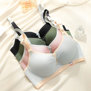 Áo Ngực Cho Con Bú Medyla Chống Chảy Xệ Có Cúc Bấm Thuận Tiện Cho Bé Ti Không Gọng MED123A