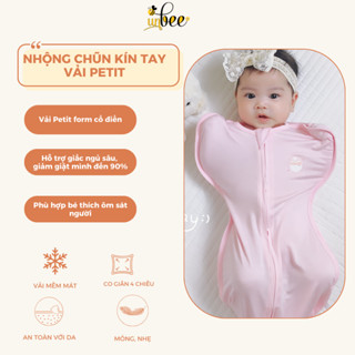 Nhộng Chũn Unbee PikaLong Mềm Mát Chống Giật Mình Cho Bé Sơ Sinh Từ 3-9Kg