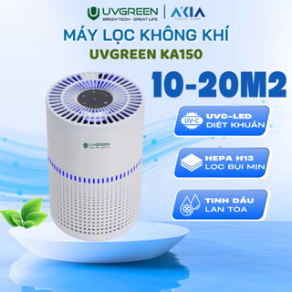 Máy lọc không khí Diệt khuẩn UVC & Xông tinh dầu UVGREEN KA150, Cho phòng 20m2, Bảo hành 2 năm