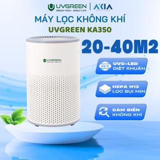 Máy lọc không khí UVGREEN KA350 UVC | Diệt khuẩn tia cực tím UV, Diện tích 35m2, Lõi lọc HEPA H13