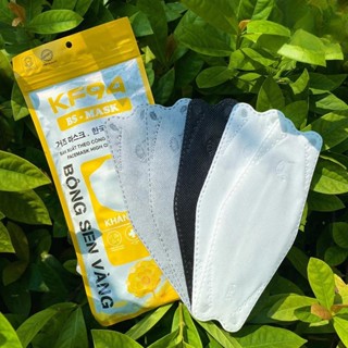 100 cái KF94 - Khẩu Trang Bông Sen Vàng 4d mask kháng khuẩn chống UV, chính hãng, thương hiệu uy tín