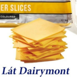 5 Lát Cam Phô Mai Cheddar Cam Cheddar Burger Chia Lát Dairymont Pháp (date mới) (HÀ NỘI)