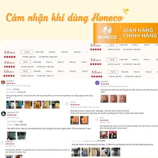 Mật ong hoa rừng Honeco 1 lít,  860g - Ocop 4 Sao Mật ong rừng tự nhiên tiêu chuẩn xuất khẩu