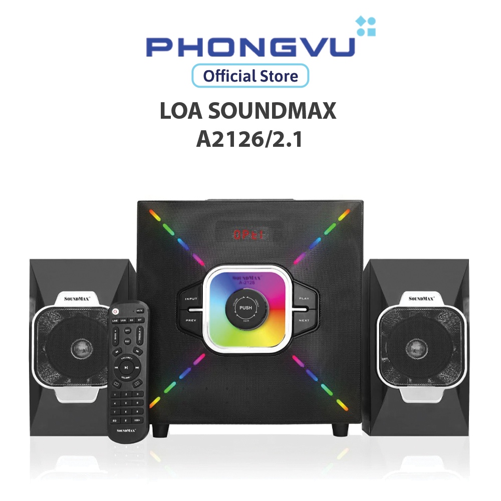 Loa SoundMax A2126/2.1 - Bảo hành 12 tháng