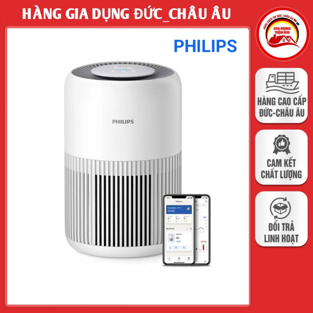 Máy lọc không khí Philips PureProtect Series AC0950/10 diện tích 65m², lọc HEPA 3 lớp