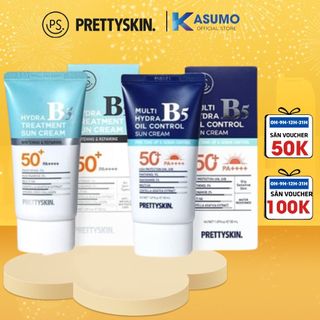  Kem chống nắng B5 PrettySkin Sun Cream chống nắng SPF 50+ PA++++ dành cho da khô da dầu da treatment nhạy cảm bảo vệ da 