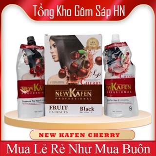  Thuốc nhuộm đen New Kafen cao cấp phủ bạc và không dính da đầu 500ML  RẺ VÔ ĐỊCH  
