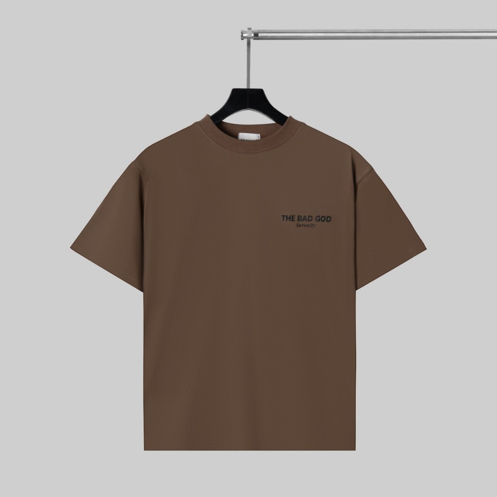 Áo Thun Cổ Tròn Nam Nữ The Bad God Serenity Form Boxy Cotton Áo Thun Nam Local Brand Áo Phông Nam The Bad God | BigBuy360 - bigbuy360.vn