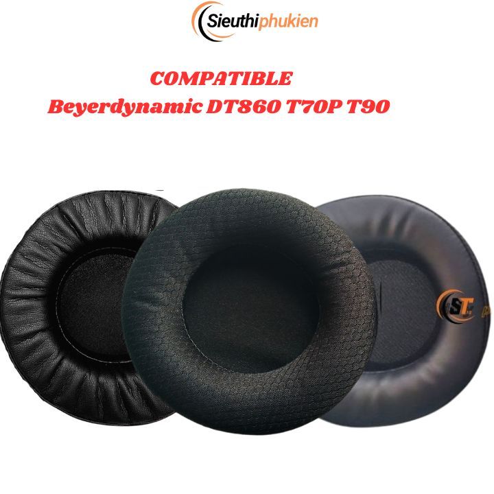 Bọc mút đệm tai nghe Beyerdynamic DT 770M DT770 Pro DT790 DT797 DT990 PRO T5P T70 T70P T90 0100