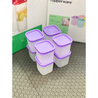 SET 8 HỘP TUPPERWARE MINI LÀM SỮA CHUA 80ML NGĂN ĐÔNG