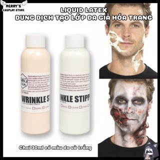  Dung Dịch Cao Su Lỏng Hóa Trang Liquid Latex SFX Giả Da Vết Thương Đạo Cụ Hóa Trang Chuyên Nghiệp 