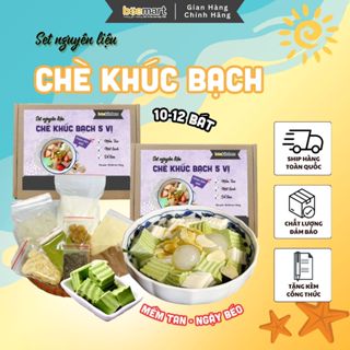 Chè Khúc Bạch 5 vị set tự làm chuẩn vị Nhà Bee - Thành phẩm 10-12 bát