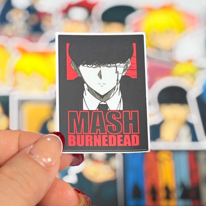 [Mashle] Set 20 sticker trang trí dễ thương, miếng dán sổ tay - Sticker, Hình Dán Anime