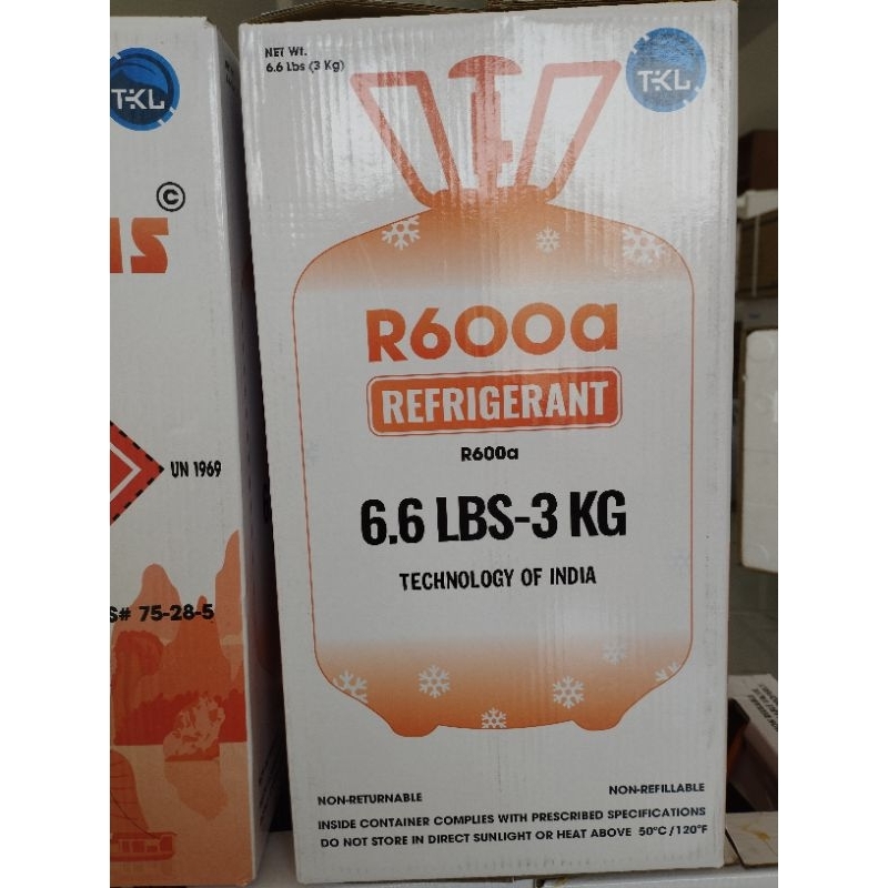Dung môi lạnh R600A - Ga lạnh R600A Bestgas ( bình 3kg)