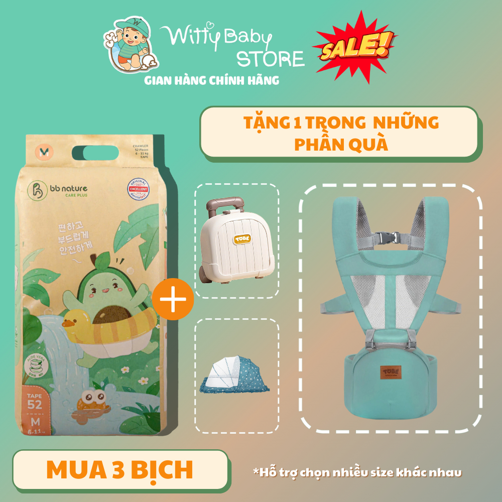 [BBNature Care Plus] [Mẫu mới] Combo 3 BBNature Care Plus Tặng quà HOT.