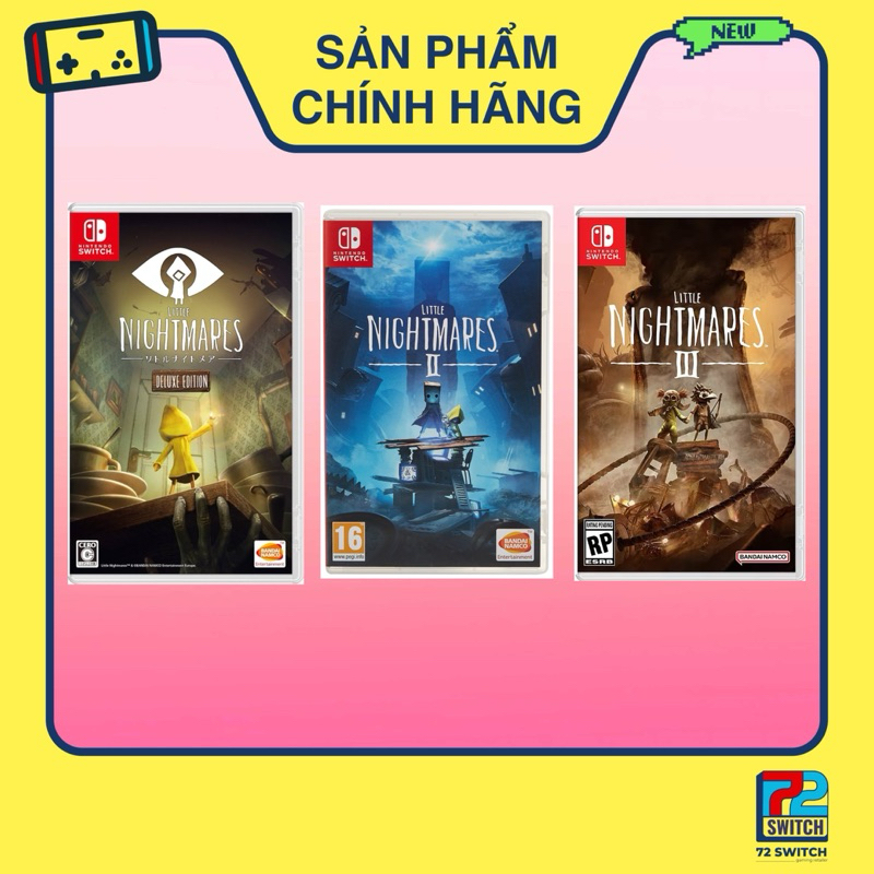 Băng game Little Nightmares 1-2-3 Nintendo Switch