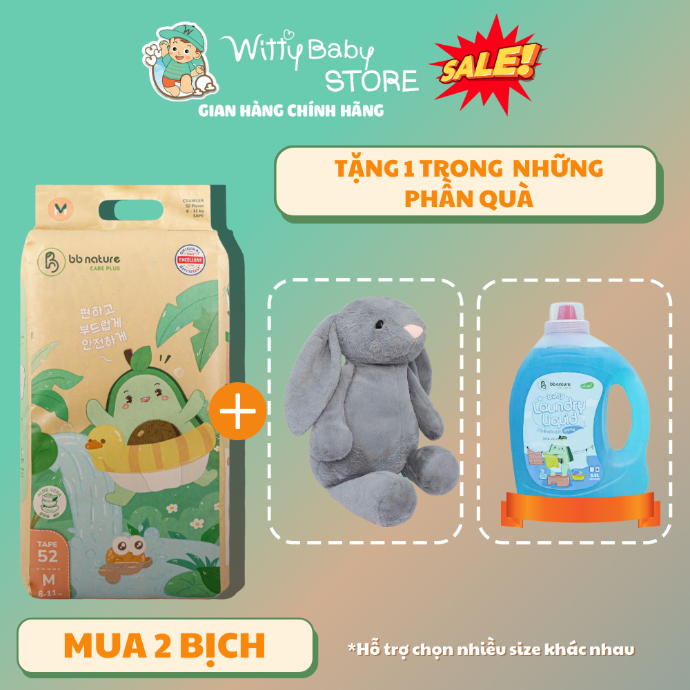 [BBNature Care Plus] [Mẫu mới] Combo 2 BBNature Care Plus Tặng quà HOT.