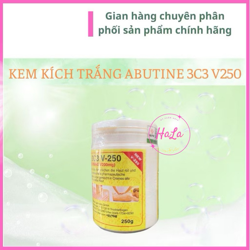 (Chính Hãng) Kem Kích Trắng Abutine 3C3 V250 Thái Lan